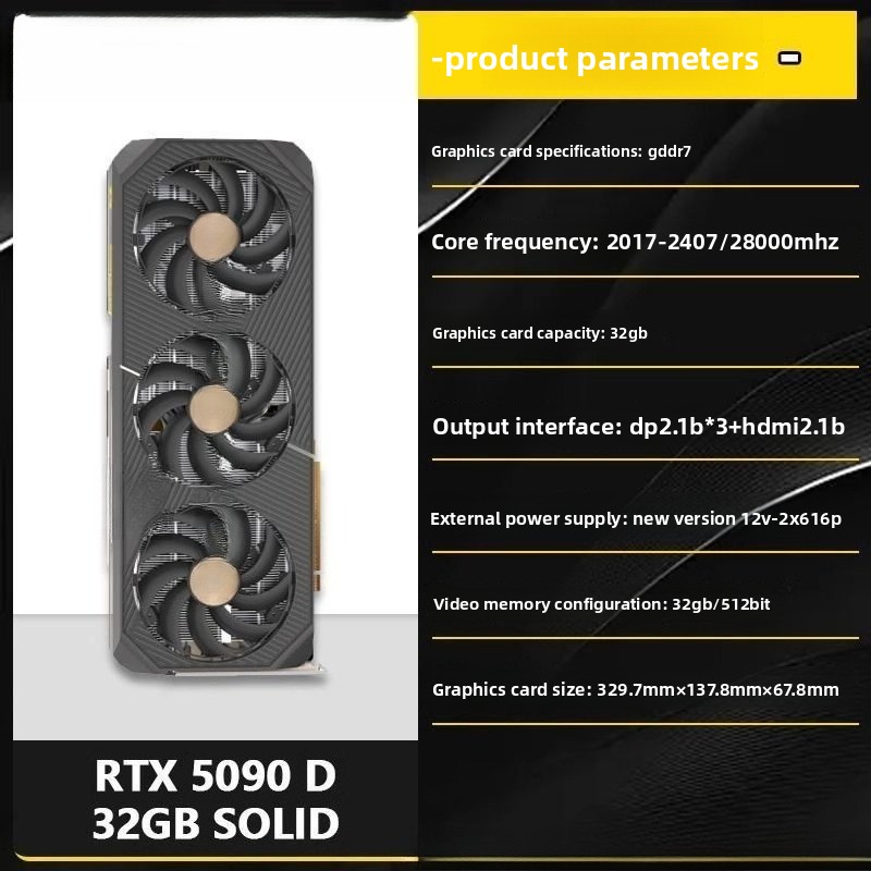 RTX 5090 D 32GB AI accelerated - Rtx 5090 32Gb recension och pris
